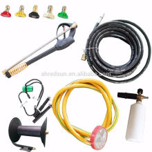 12v portable car washer plastic garden hose nozzles pressure washer